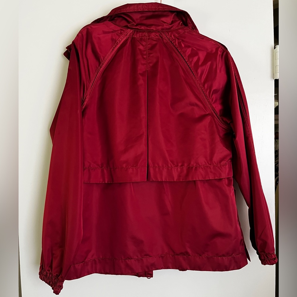 🦋 Athleta | Women’s Red Escape Jacket Size: Small (no hood) - Picture 4 of 10